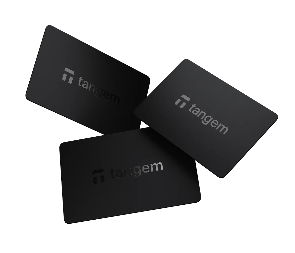 Tangem Wallet Set of 3 Cards